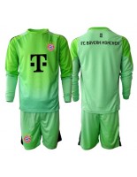 Bayern Munich Brankářské Domácí dres pro děti 2025-26 Dlouhý Rukáv (+ trenýrky)